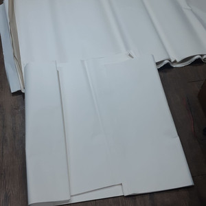 화선지와 연습지 100여장 이미지