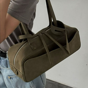 <새상품> 소가죽 스웨이드 숄더백 3color