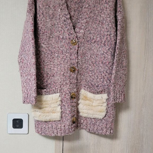 레니본 핑크 가디건 (사이즈55)