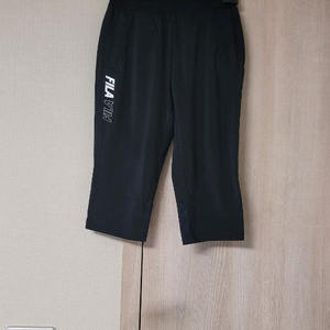 휠라키즈 7부 트레이닝 바지 120