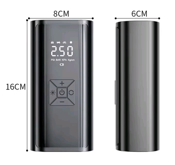 새 상품 휴대용 무선 자동차 공기 주입기--1