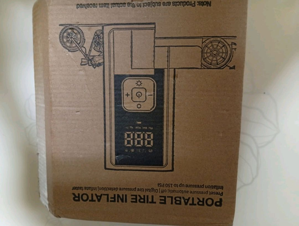 새 상품 휴대용 무선 자동차 공기 주입기--4