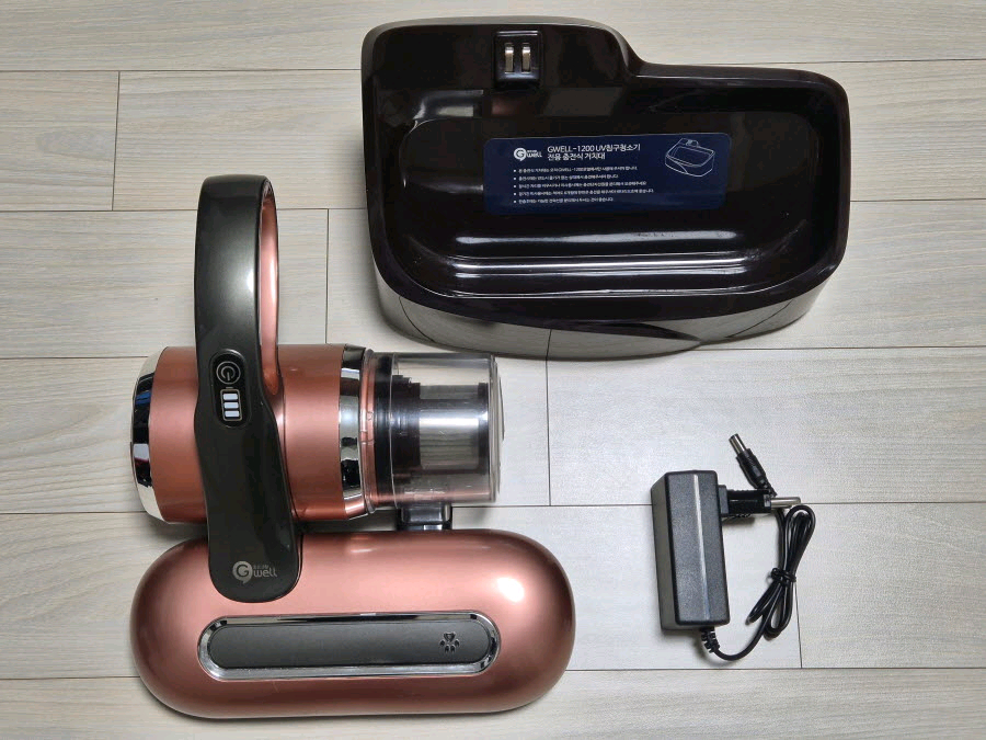 지웰 UV 무선 살균 침구 청소기 이미지
