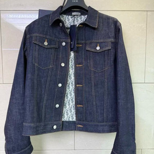 (새상품) 디올 오블리크 데님 청자켓 신형 48사이즈