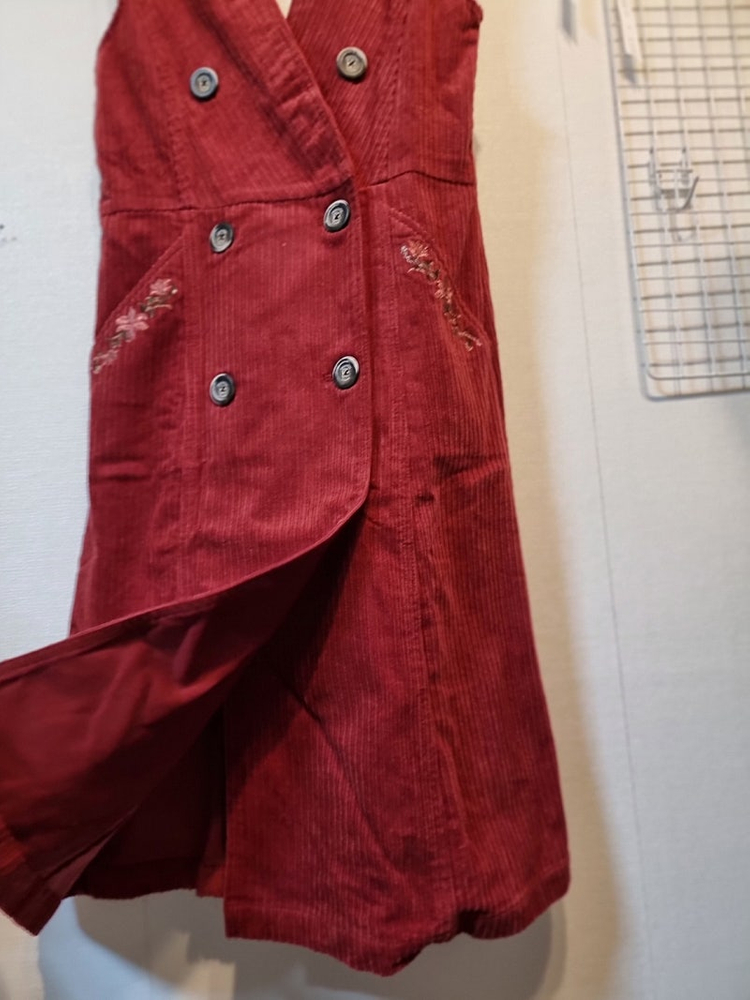 새상품 S 골덴 코듀로이 원피스 써스데이아이랜드--4