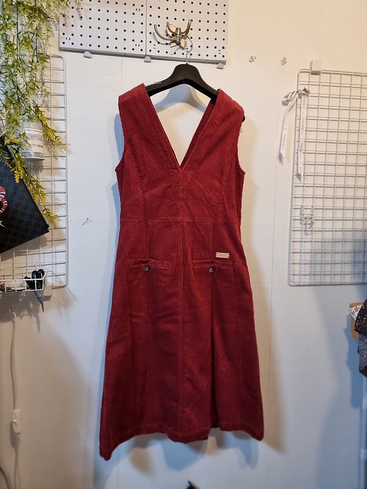 새상품 S 골덴 코듀로이 원피스 써스데이아이랜드--6