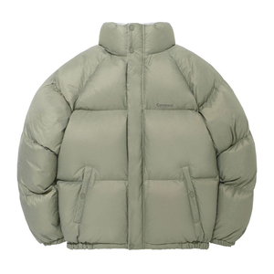 커버낫 RDS 리버시블 숏 푸퍼 그레이 올리브 s사이즈