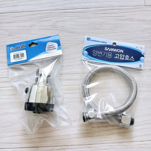 수전헤드+고압호스 이미지