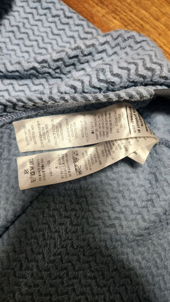 파타고니아 R1 집넥 에어 L사이즈--3