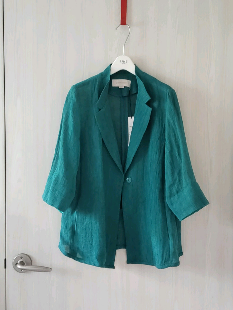 [새제품]피에르가르뎅 린넨 자켓--1