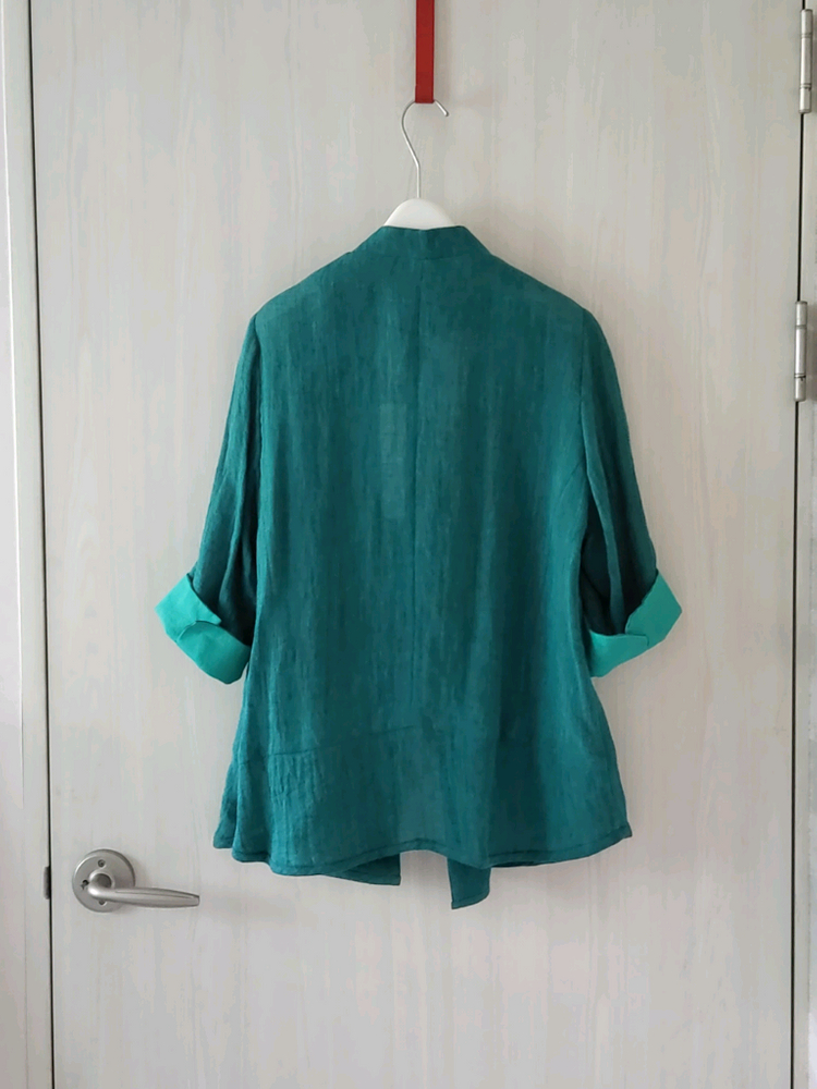 [새제품]피에르가르뎅 린넨 자켓--3