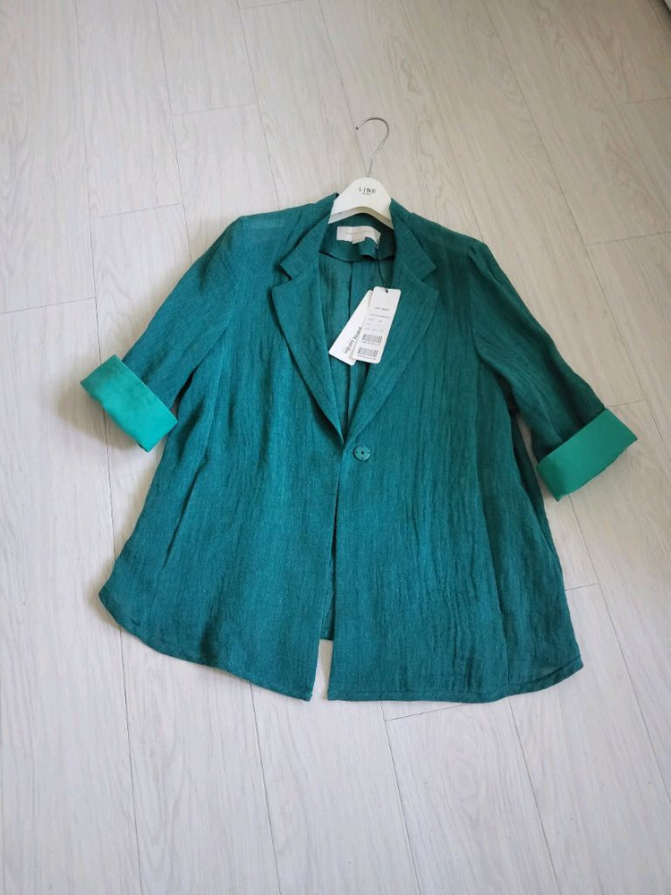 [새제품]피에르가르뎅 린넨 자켓--4