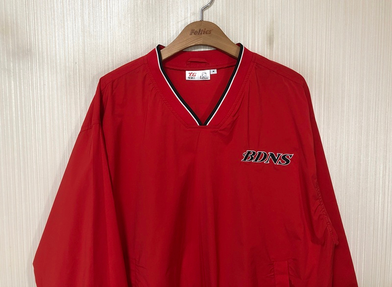 KBO 빠더너스(BDNS) X LG트윈스 웜업자켓 레드 M--2