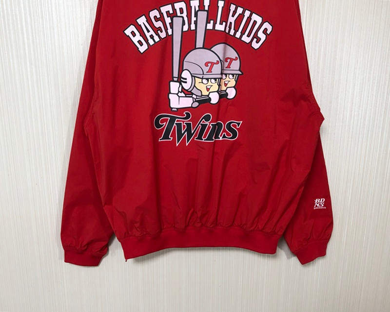 KBO 빠더너스(BDNS) X LG트윈스 웜업자켓 레드 M--9