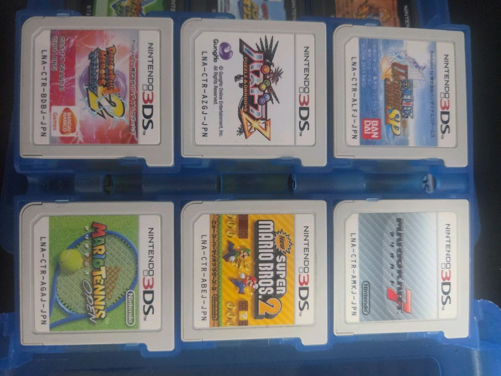 new 3ds xl 일본판 + 게임칩들 일괄 판매합니다.--3