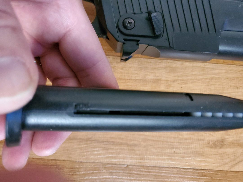 데저스이글 권총(실제 총크기)--8