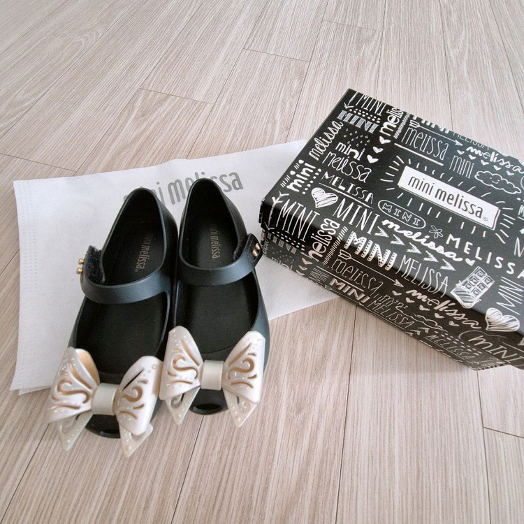 미니멜리사 미니멜리샤 미니멜리사 리본 / 크록스 여아샌--0