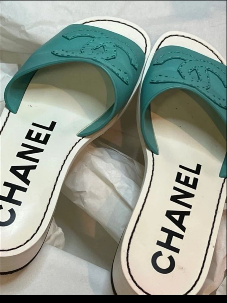 샤넬슬라이드 슬리퍼39 이미지