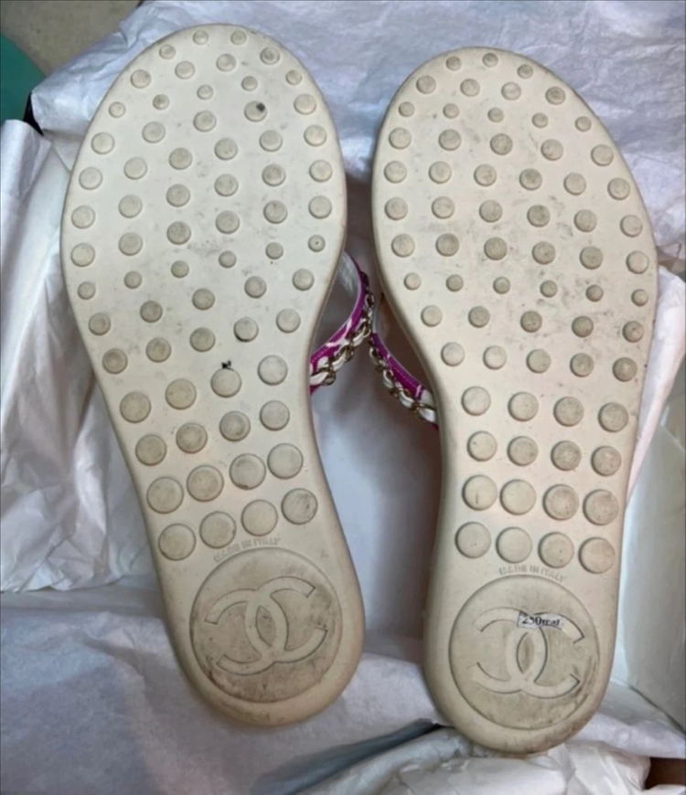 샤넬 코코비치 슬라이드 쪼리 38.5 이미지