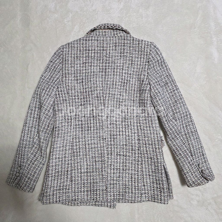 (55)여성 SOUP 트위드 자켓--2