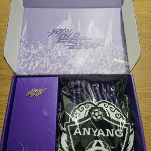 2026년 FC안양 카드형 연간회원권 굿즈 (머플러+뱃지) 이미지