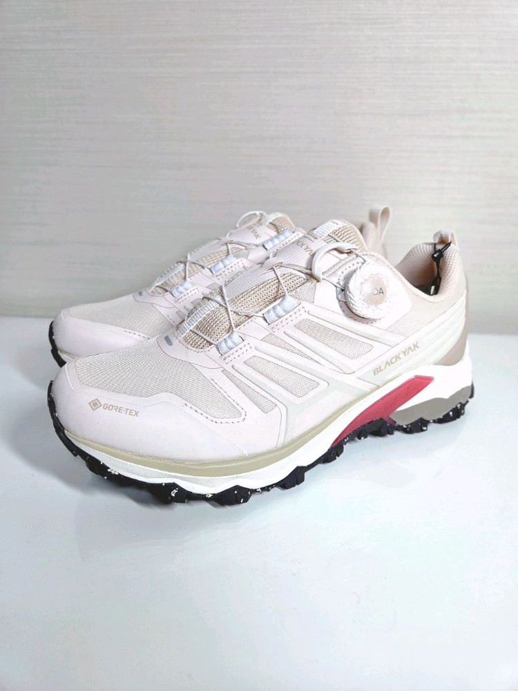(새상품) 블랙야크 고어텍스 트레킹화 라이트핑크--5