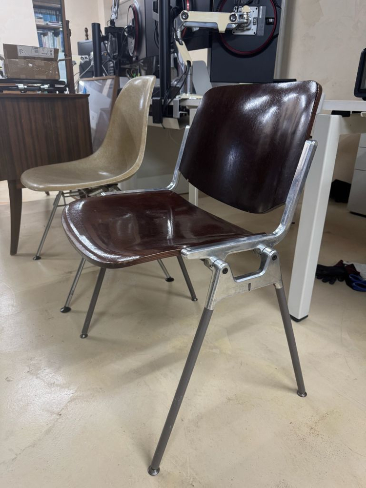 빈티지 쟌카를로 피레티 카스텔리 스태킹 체어--3