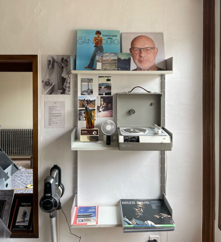 빈티지 비초에 606 월유닛 벽선반--2