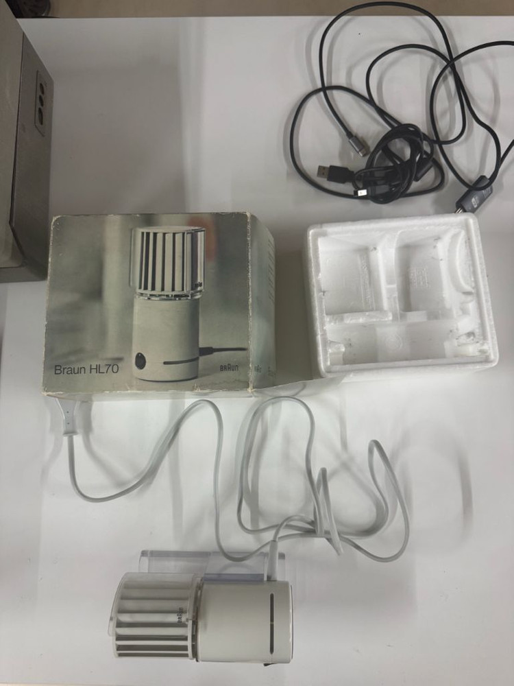 빈티지 Braun HL70 desk fan 탁상 팬--2