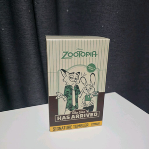 컴포즈커피 텀블러 주토피아 닉 주디 보온병 컵 디즈니 여우