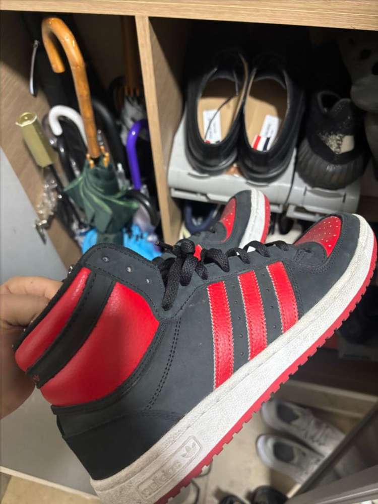 아디다스 탑텐 하이 RB 블랙 스칼렛 280mm--1