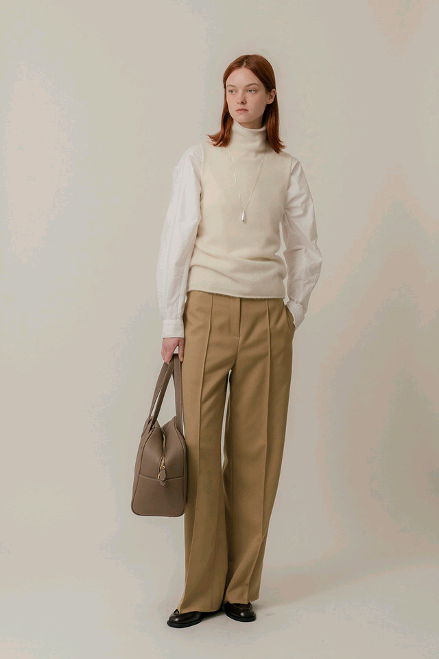 유메르윈터모르코 카멜베이지 새상품--5