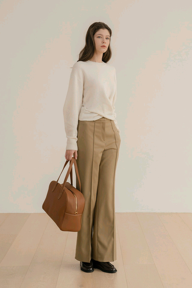 유메르윈터모르코 카멜베이지 새상품--8