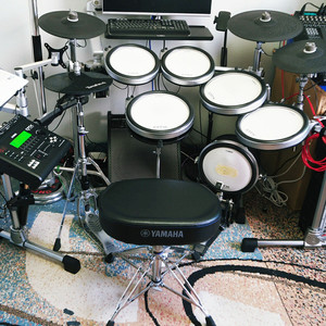 야마하 전자드럼세트 yamaha DTX950K 킥페달 FP9500C 의자 DS-950 롤랜드 드럼용앰프 PM-200 이미지