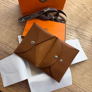 Hermes 에르메스 칼비듀오 카드지갑 (포브-바레니아가죽)