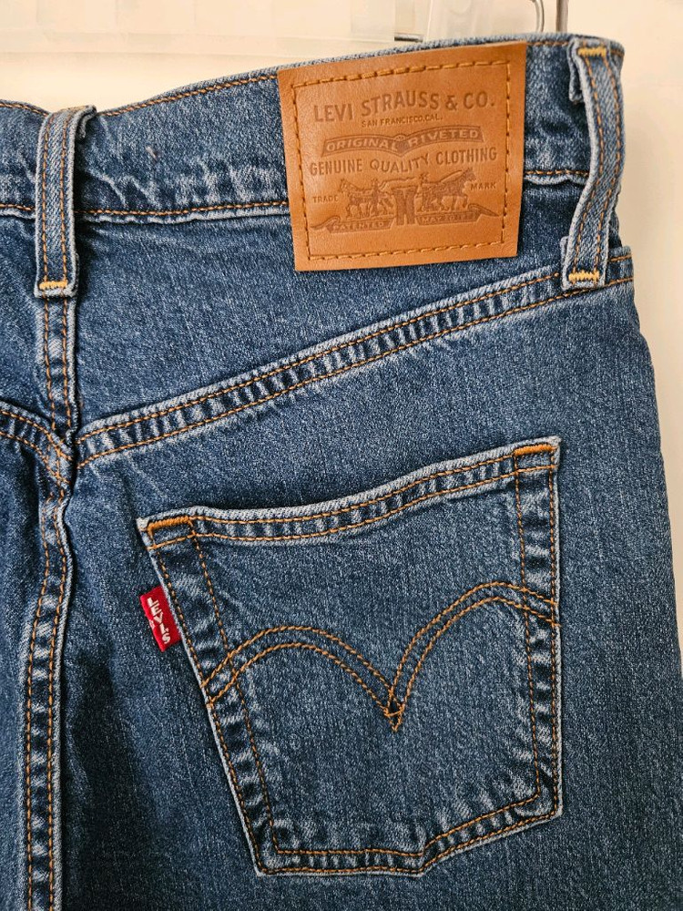 리바이스 립케이지 스트레이트 앵클진 데님 팬츠 26 이미지