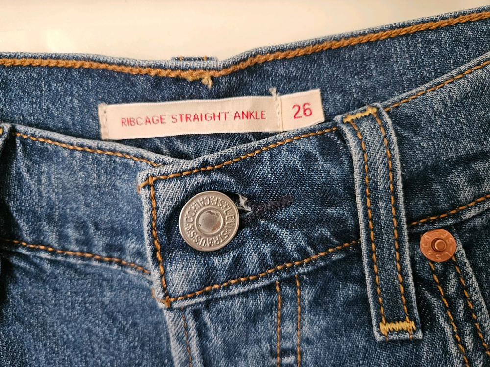 리바이스 립케이지 스트레이트 앵클진 데님 팬츠 26 이미지