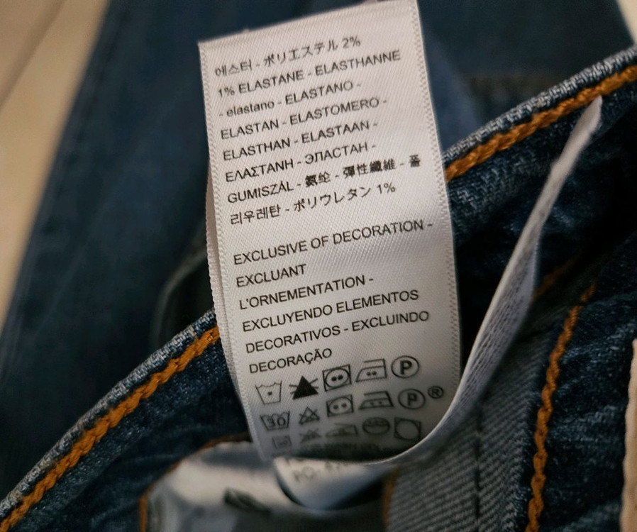 리바이스 립케이지 스트레이트 앵클진 데님 팬츠 26 이미지