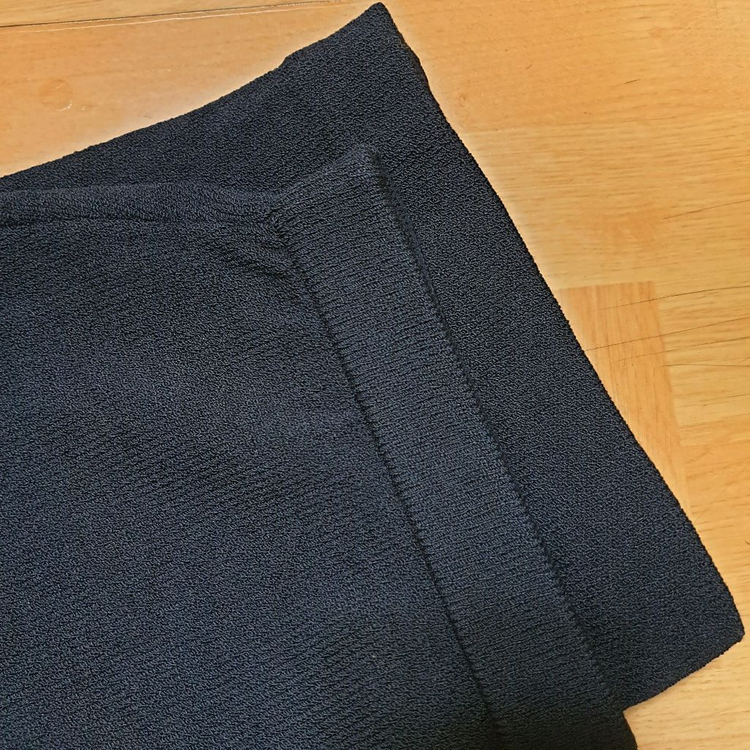 명품 St.john 센존 컬렉션 시그니처 산타나니트 밴딩 스커트--4