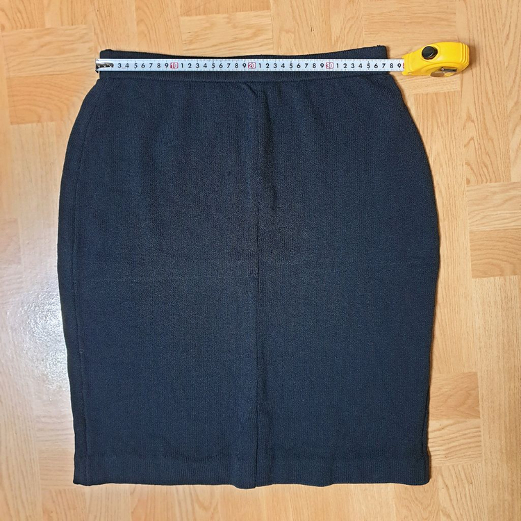 명품 St.john 센존 컬렉션 시그니처 산타나니트 밴딩 스커트--8