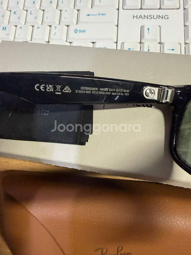 [정품/중고] 레이벤 메타 웨이페어러 gen01 선글라스--3