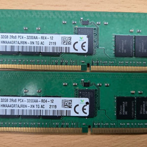하이닉스 서버램 DDR4 3200 32G 2Rx8 ECC REG