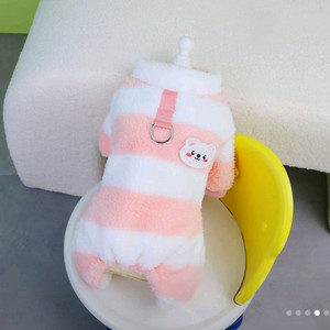 4-6kg 강아지옷 푹신한 털올인원