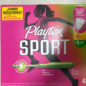 플레이텍스 스포츠 탐폰 48개입