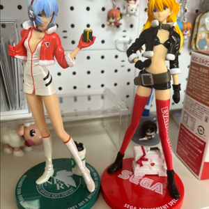 일괄 에반게리온 레이싱 산타 피규어 아스카 레이