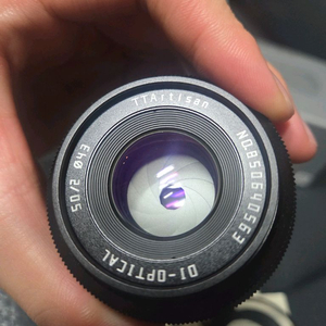 티티아티산 50mm f2 소니 후드포함