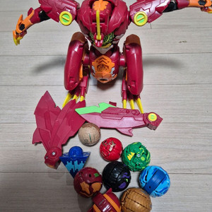 슈팅바쿠간 장난감 일괄 이미지