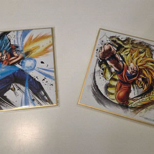 드래곤볼Z 베지트 손오공 아트 일러스트