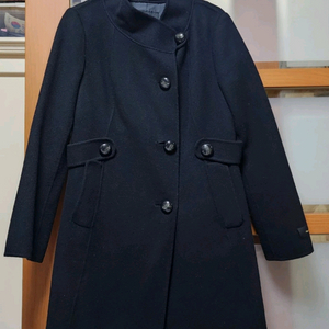 스위트 숲 핸드메이드 모직 코트 블랙 66