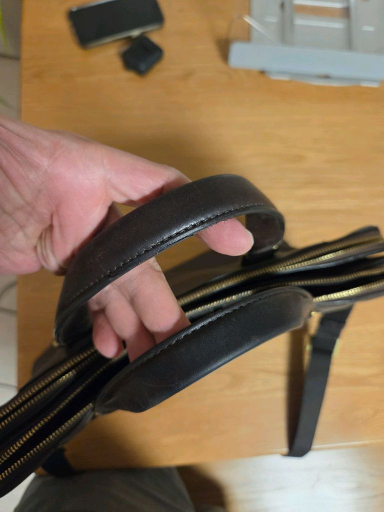 투미(Tumi) 가죽 서류가방--5